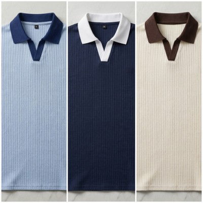 3pcs Combo Sky, Navy & Cream