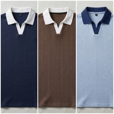 3pcs Combo Navy, Cocolate & Sky