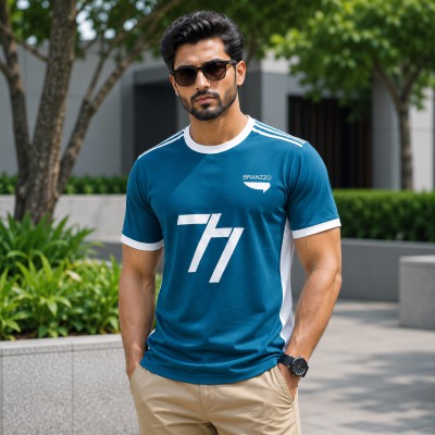 Streetwear Sports T-Shirt Aqua Pest