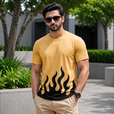 Flame Brown T-Shirt